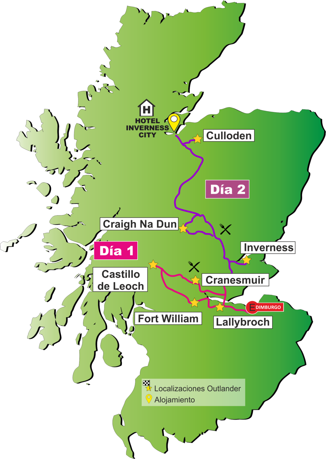 Cranesmuir Scotland Map