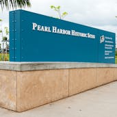Pearl Harbor Historic Sites Sign Memorial