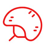 red helmet icon