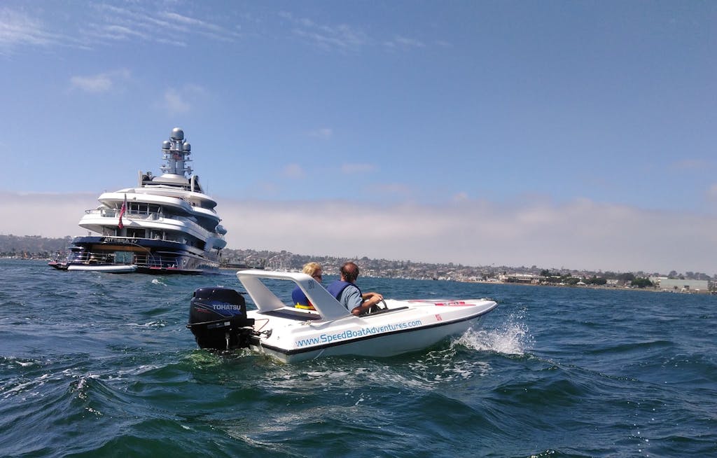 san diego speed boat tour group