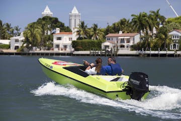 Miami coastline boat tour