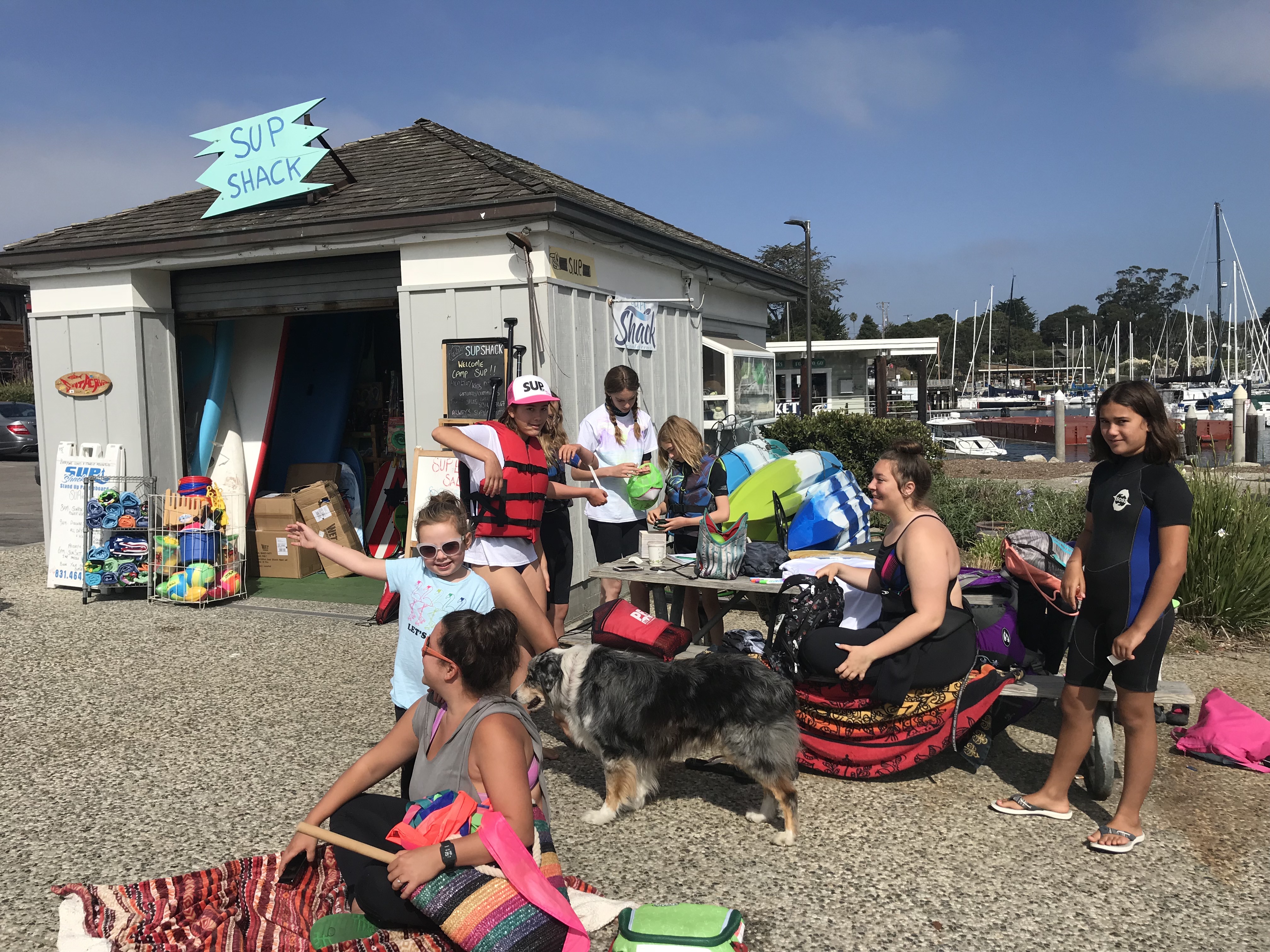 SUP Shack Santa Cruz Stand up Paddle Board Kayak Rentals