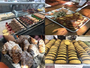 pastries and baked goods