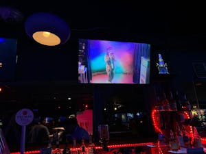 a karoake bar