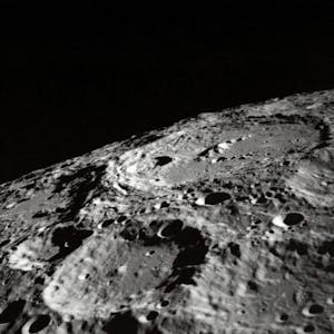 up close picture of the moon