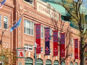 the exterior of fenway park