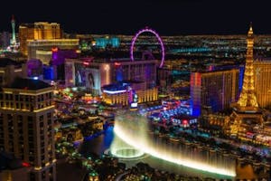 City of Vegas at night