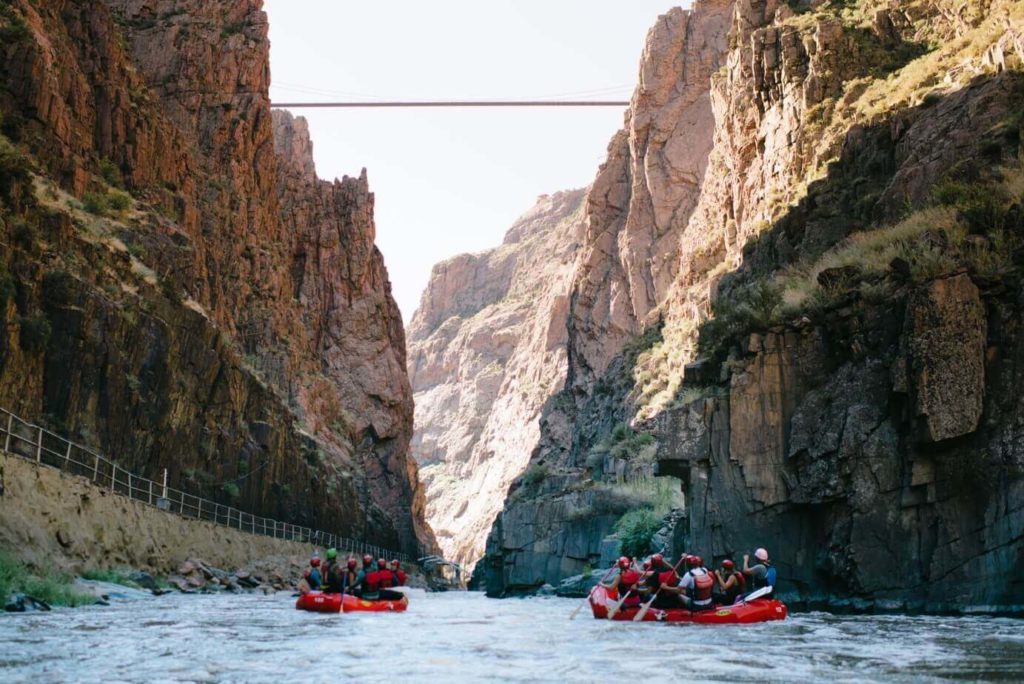 White Water Rafting Colorado Top 7 Places to Go Rafting Colorado