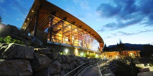 Squamish Lil'wat cultural center in Whistler