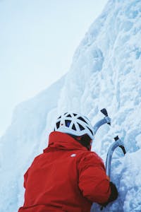 Ice climbing around Whistler