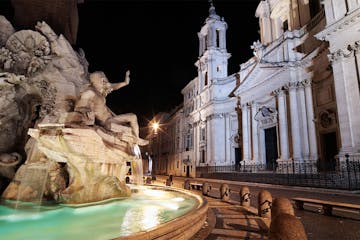 The fountain of Piazza di Spagna