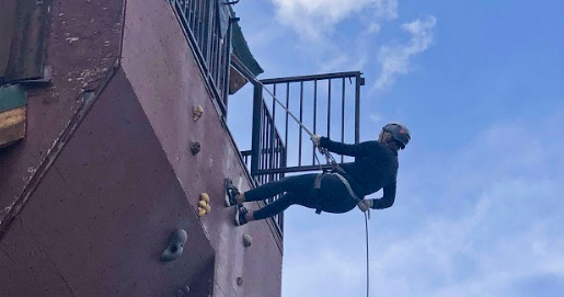 jasper national park rappelling