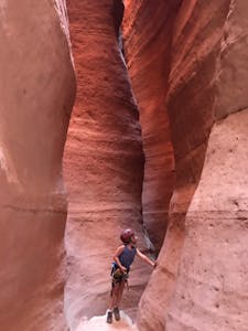 Canyoneering with kids