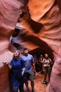 Walk in slot canyon tour east zion adventures 
