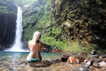 waterfall and natural pool in Rincon De La Vieja
