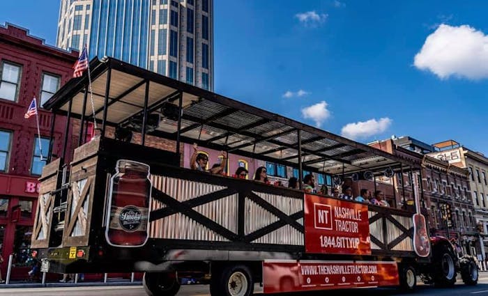 The Nashville Tractor | Nashville Party Wagon & Sightseeing Tour