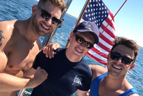 Jaymes Vaughan and Jonathan Bennett have an Americana Moment