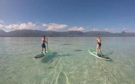 Learning Stand-Up Paddleboarding