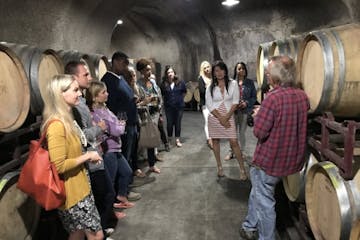 Group In Wine Cellar