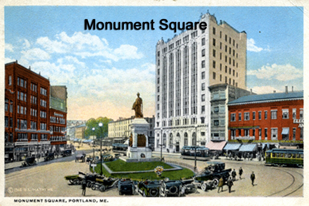 Monument Square, Portland Maine