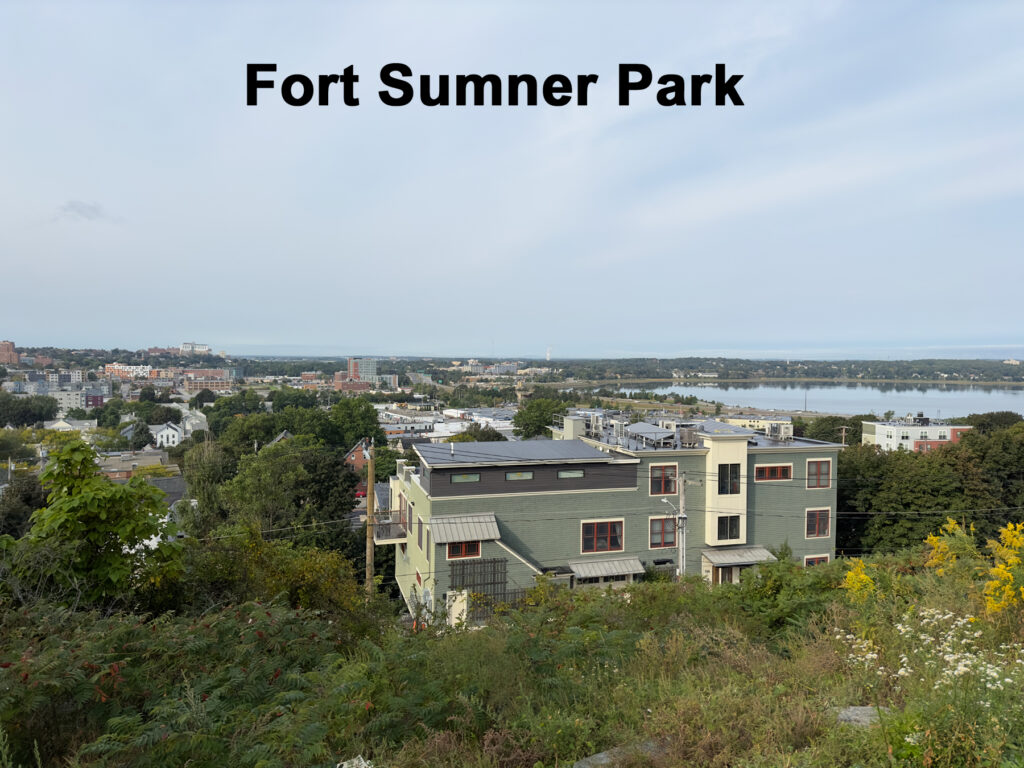 Fort Sumner Park, Portland Maine