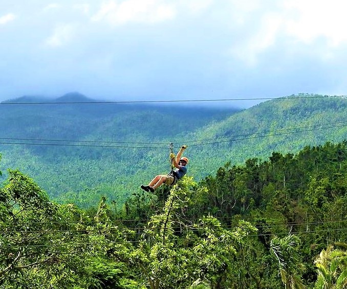 Rainforest Zipline | El Yunque National Rain Forest Ziplining