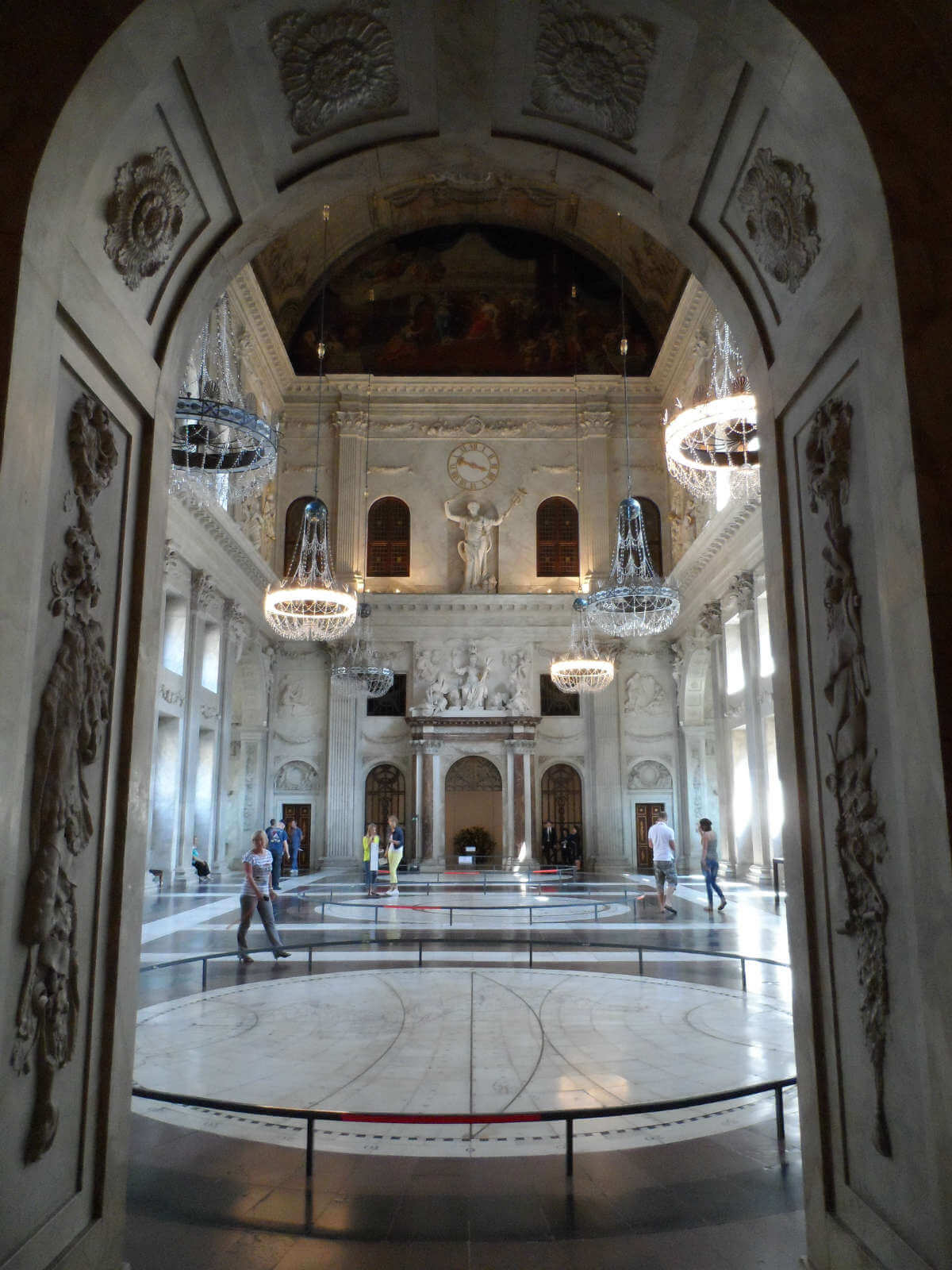 Inside Amsterdam Royal Palace