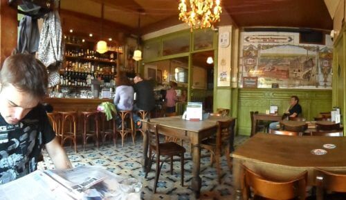 Inside the cafe Lokaal 't Loosje