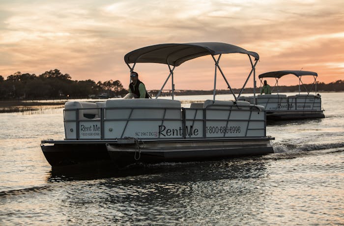 Pontoon Boat Rentals in Hilton Head | Outside Hilton Head