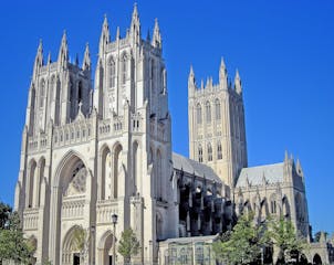 The outside of the National Cathedral