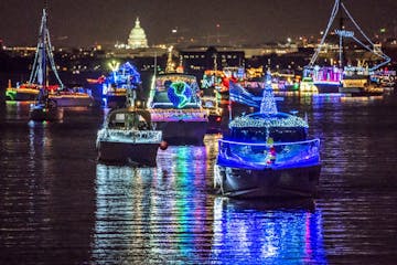 Annual Holiday Boat Parade, Alexandria, VA