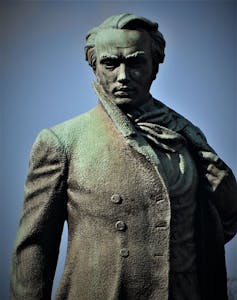 Statue of Ukrainian Poet Taras Shevchenkp