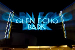 Glen Echo Part Neon Sign Zoomed