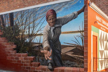 Harriet Tubman Mural at the Harriet Tubman Byway