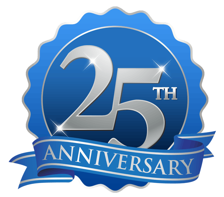 25th Anniversary logo