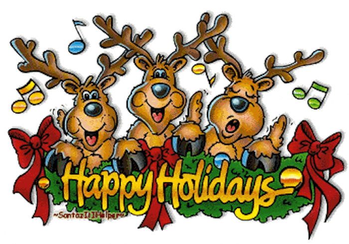 animated happy holidays pictures
