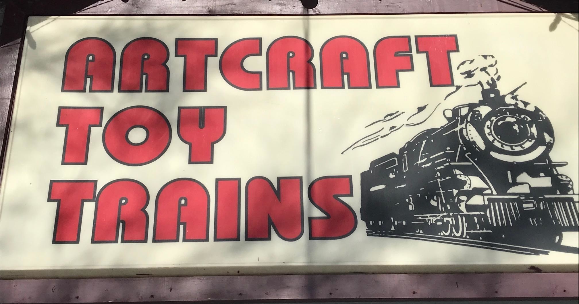 artcraft toy trains