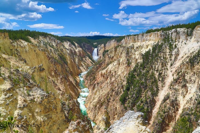 The Grand Canyon of the Yellowstone, Waterfalls and Geysers