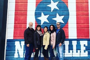 Nashville wall with group of people