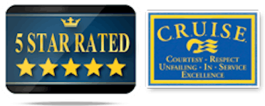 5 Star Rated Cruise Logo