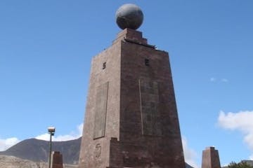 Monument at the middle of the world