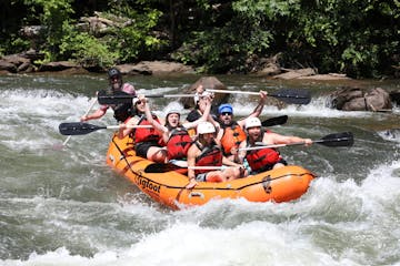 whitewater rafting with Bigfoot Outfitters