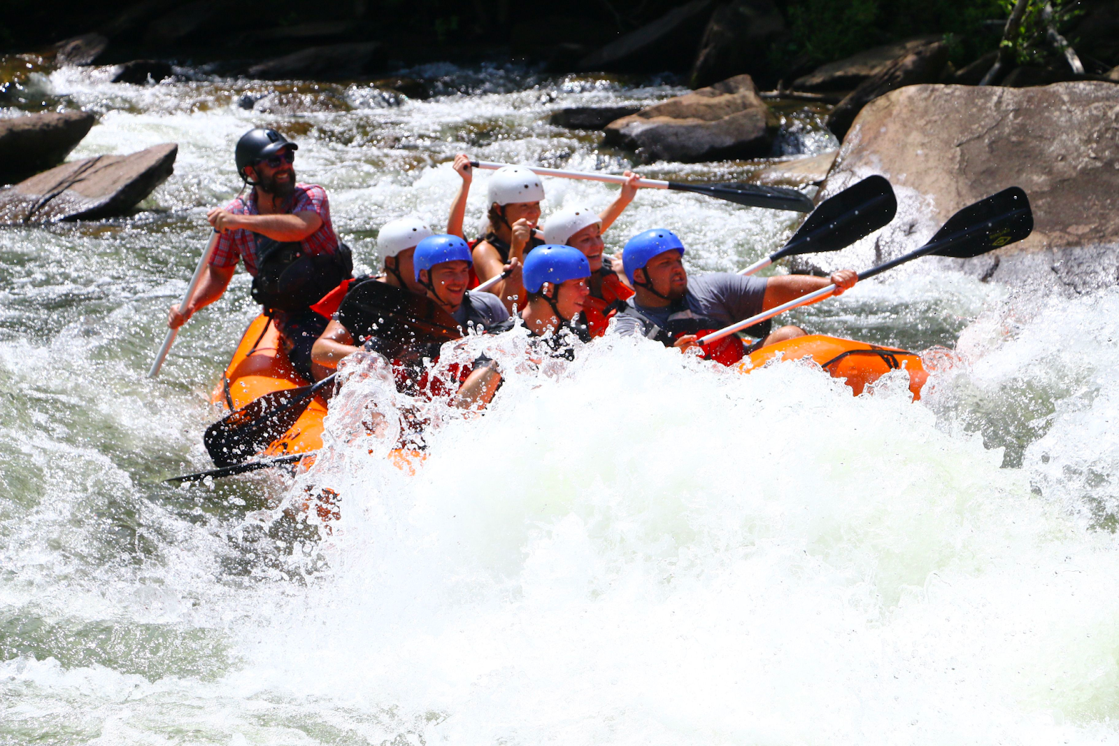 Experience The Thrill Of Full Ocoee River Rafting With Bigfoot Outfitters