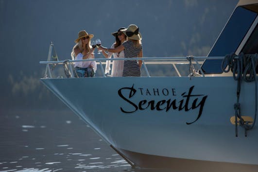 serenity yacht lake tahoe