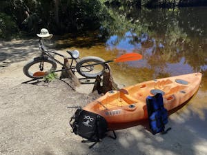 Realistic experience of cycling and kayaking in Jupiter