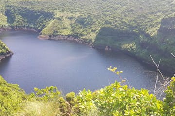 A big lake in nature