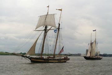 Pride of Baltimore in Harborfest Parade of Sail