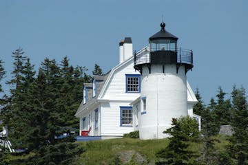 Lighthouse in Northeast Harbor, Maine