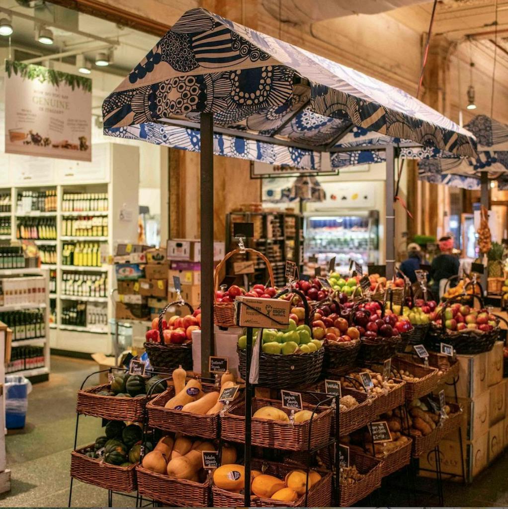 a store filled with lots of fresh produce