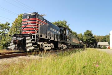 the front of the downeast train
